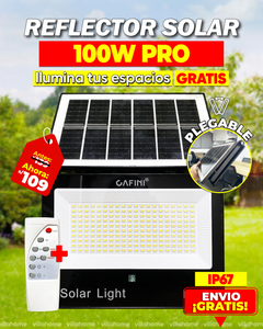 Reflector Solar l 100 WATTS 🌞✅