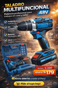 TALADRO MULTIFUNCIONAL 48V