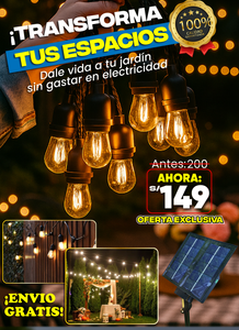 Guirnalda Solar 2 en 1 🌞 l 2025