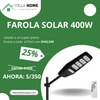 FAROLA SOLAR 400W