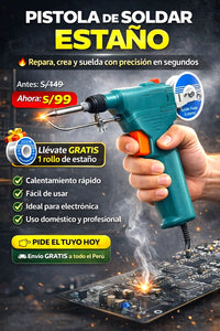 PISTOLA DE  SOLDAR ESTAÑO