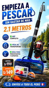 KIT DE PESCA COMPLETO🎣