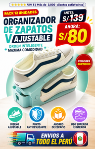PACK ORGANIZADOR DE ZAPATOS