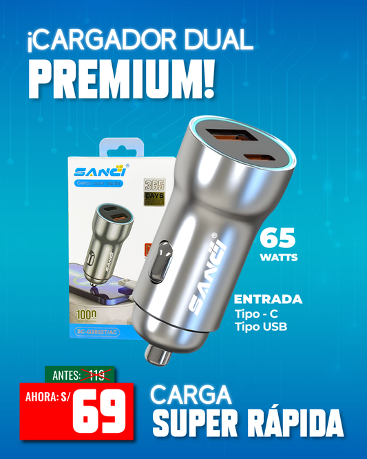 🔋⚡CARGADOR DUAL PREMIUM 🔋⚡