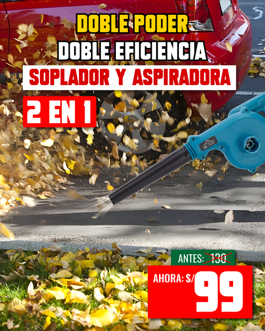 Soplador y Aspiradora 2 EN 1