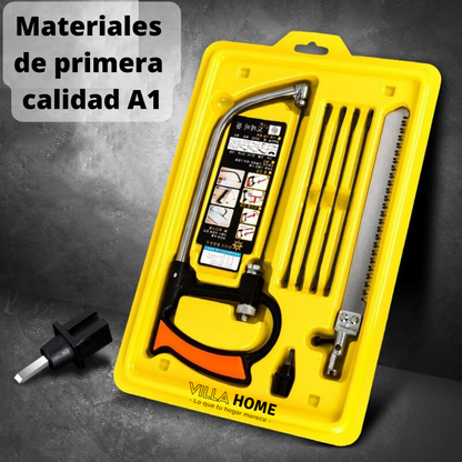 Kit de sierra de acero 8 en 1 Wonder